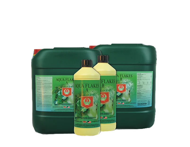 House & Garden - Aqua Flakes A&B Nutrients 1L, 5L or 10L