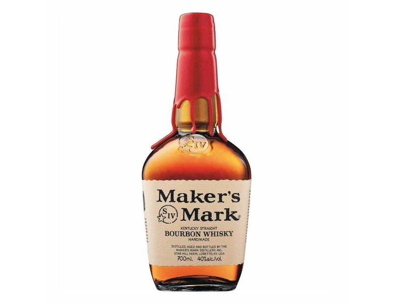 Maker's Mark Kentucky Straight Bourbon Whisky 40% 700ml