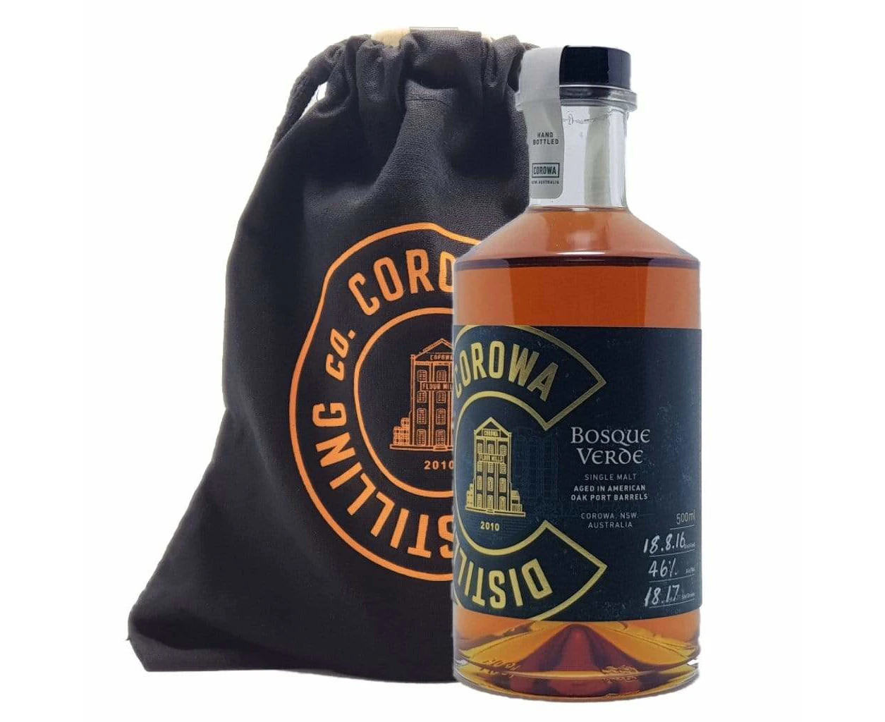 Corowa Distilling Co. Bosque Verde Australian Single Malt Whisky 46% 500ml