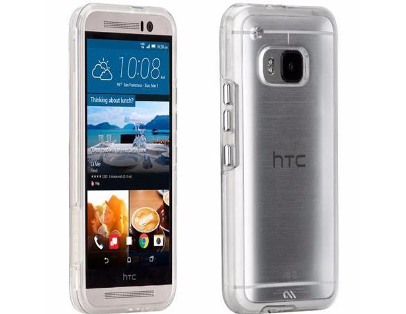 CaseMate Naked Tough case suit HTC One M9 -Clear/Clear