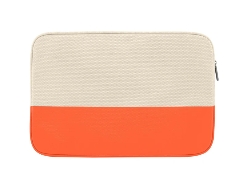 JACK SPADE   YORK COLORBLOCK DIPPED CANVAS SLEEVE FOR MACBOOK 13 INCH - CANVAS/ORANGE