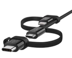 Belkin 1.2m Universal Cable w/ Micro-USB, USB-C & Lightning Connectors