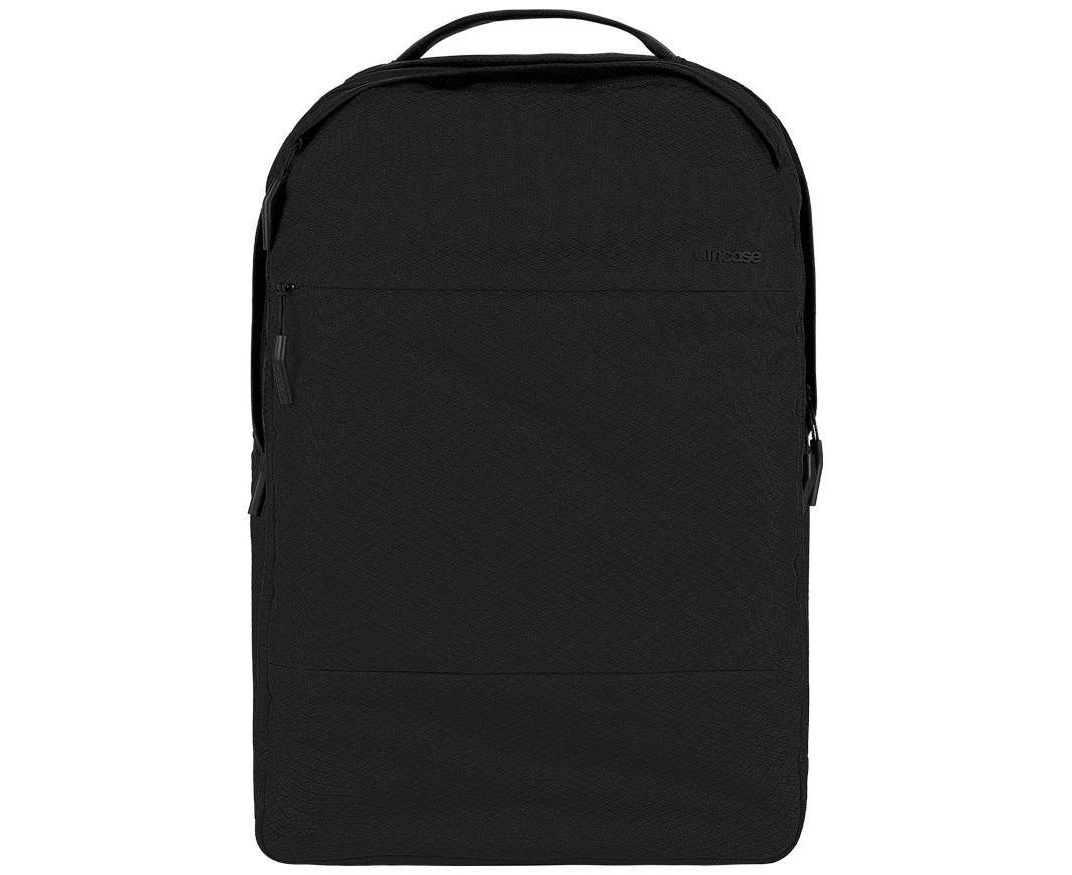 INCASE CITY BACKPACK BAG WITH DIAMOND RIPSTOP - BLACK