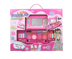 Princess Makeup Set Toy Cosmetic Girls Eyeshadow Lip Kit For Kids Birthday Gift