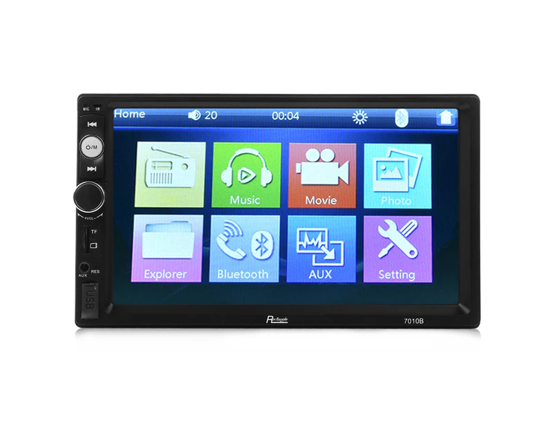 Rectangle 7 inch Bluetooth FM Radio Car MP5 Player with 720P Camera