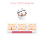 4 in 1 Kemei KM-296 Multifunctional Rechargeable Beauty Kit Facial Hair Removal Epilator Lady Shaver Face Cleaning Brush Massager