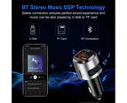 Wireless Bluetooth FM Transmitter Handsfree Call Car Charger MP3 Player for Car Dual USB Ports with Fast Charger for Smartphones BT Electronics