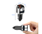 Wireless Bluetooth FM Transmitter Handsfree Call Car Charger MP3 Player for Car Dual USB Ports with Fast Charger for Smartphones BT Electronics