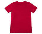 Zoo York Boys' Bevelled Cracker Tee / T-Shirt / Tshirt - Red