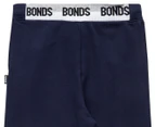 Bonds Kids' Logo Pullover Trackie - Deep Arctic/New Grey Marle
