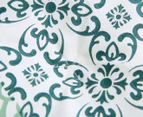 Gioia Casa Oliver Printed All Seasons Cloud-Like Single Bed Quilt - Green/White