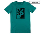 Zoo York Boys' Vespa Tee / T-Shirt / Tshirt - Fanfare Green