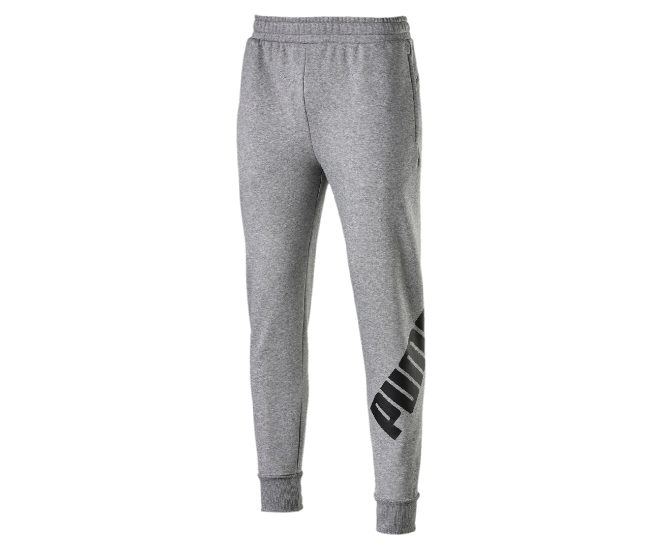 Puma Men's Essentials Big Logo Trackpants / Tracksuit Pants - Grey ...