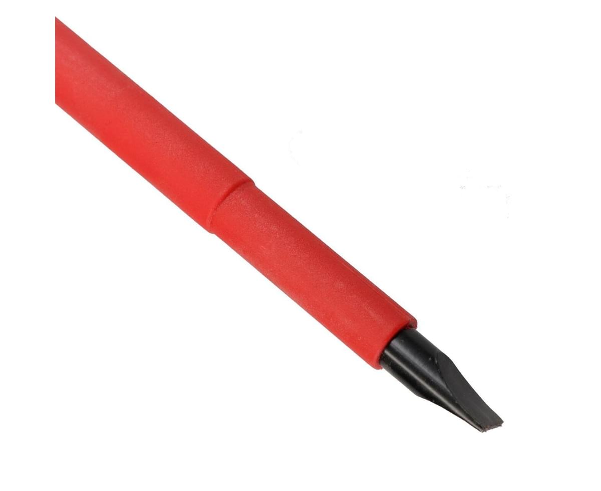 Flat Headed Slotted 6.5mm x 260mm VDE Insulated Electrical Screwdriver Soft Grip 