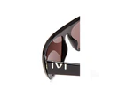 IVI Mens Designer Deceiving Square Sunglasses