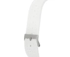 GUESS Women's 36mm Mini Imprint Silicone Watch - White