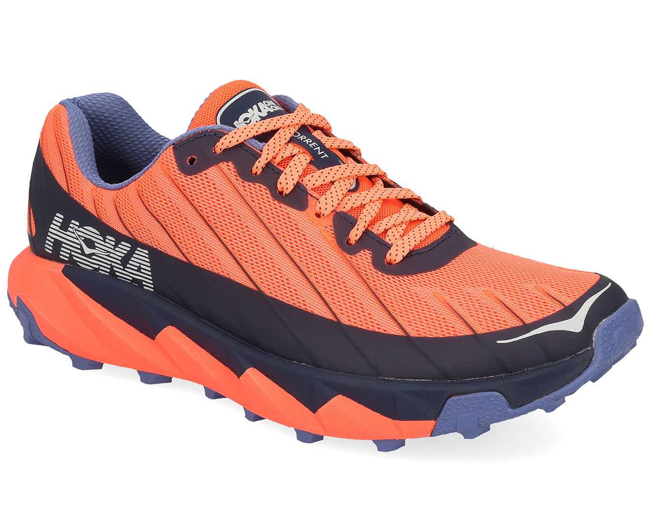 Hoka One One Women's Torrent Runing Shoe - Love Potion/Dress Blues ...