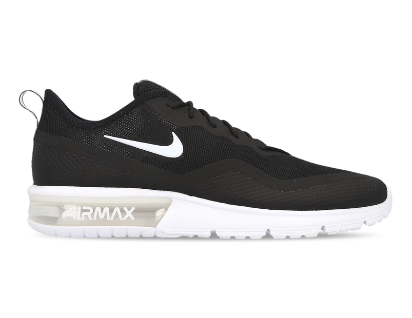 Nike Men's Air Max Sequent 4.5 Shoe - Black/White