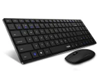 Rapoo 9300M Wireless Multi-Mode Keyboard & Mouse Combo - Black