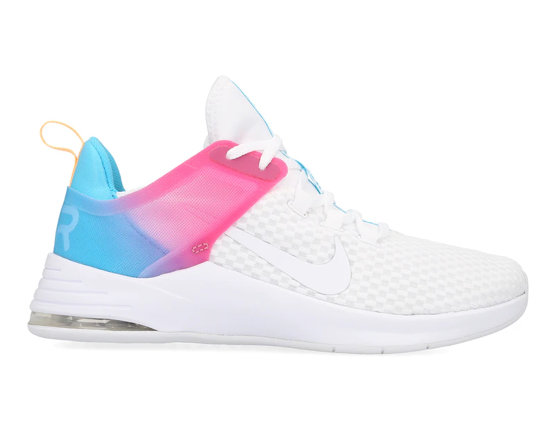 Nike Women's Air Max Bella TR 2 Trainer Sports Shoes - White/Blue Fury