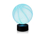 GM-ALL Bedside lamp touch basketball night lamp 3D LED table lamp