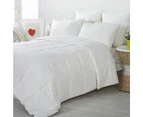 Dreamaker Australian Wool Quilt King Single Bed