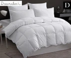 Dreamaker 100% Goose Down Fibre Quilt - Double Bed