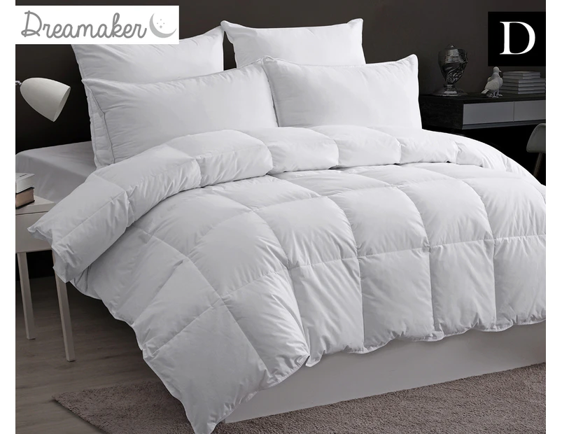 Dreamaker 100% Goose Down Fibre Quilt - Double Bed