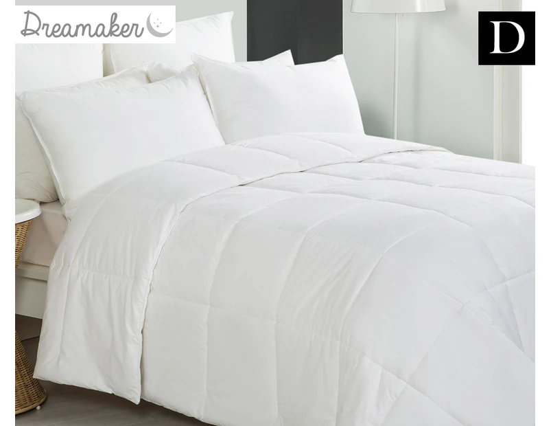 Dreamaker 500GSM Australian Washable Wool Double Bed Quilt