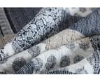 Queen King Size Bed Luxury 100% Cotton Coverlet / Bedspread Set Comforter Patchwork Quilt 230x250cm Black Forest 9