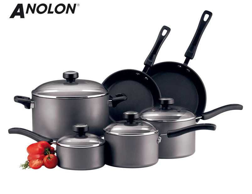 Anolon Classic 8-Piece Premium Hard Anodised Cookware Set