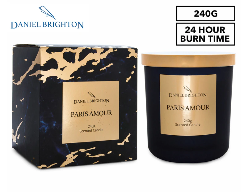 Daniel Brighton Scented Soy Candle 240g - Paris Amour