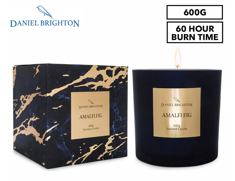 Daniel Brighton Scented Soy Candle 600g - Amalfi Fig