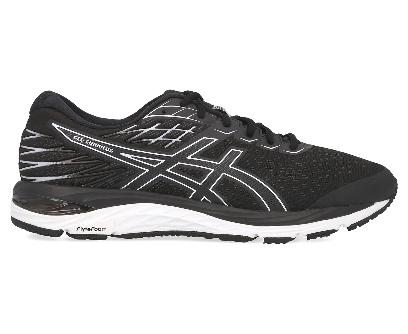 ASICS Men's GEL-Cumulus 21 Running Shoes - Black/White | Catch.com.au