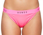 Bonds Women's Originals Tanga - Pom Pom Pink