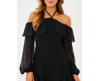 Calli Women's Lauren Dress - Black