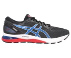 ASICS Men's GEL-Nimbus 21 Sports Running Shoes - Black/Electric Blue