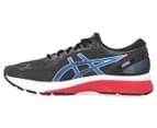 ASICS Men's GEL-Nimbus 21 Sports Running Shoes - Black/Electric Blue 4
