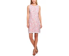 Tommy Hilfiger Womens Sleeveless Floral Print Party Dress