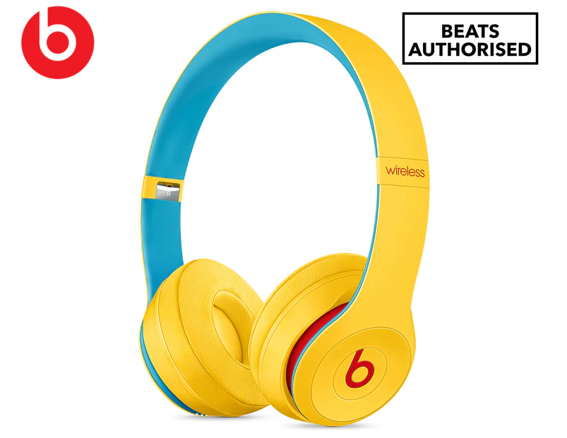 Beats Solo3 Wireless On-Ear Headphones - Club Yellow