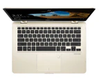 ASUS 14-Inch ZenBook i7-8565 256GB UX461FA-E1126T Notebook - Icicle Gold