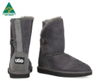 Opal UGG Australian Made Women's Brighton 3/4 Sheepskin Boots - Charcoal