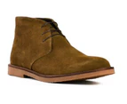 Mens Shoes Casual CHUKKA TAUPE SUEDE