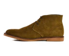 Mens Shoes Casual CHUKKA TAUPE SUEDE