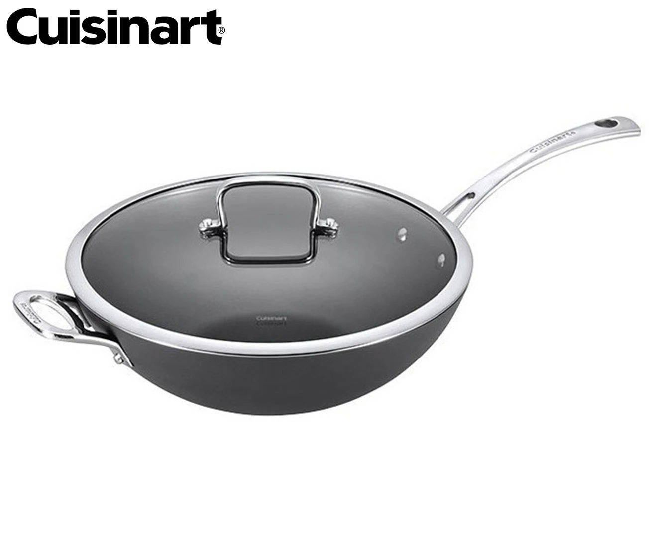 Cuisinart 32cm Chef iA+ Wok w/ Lid