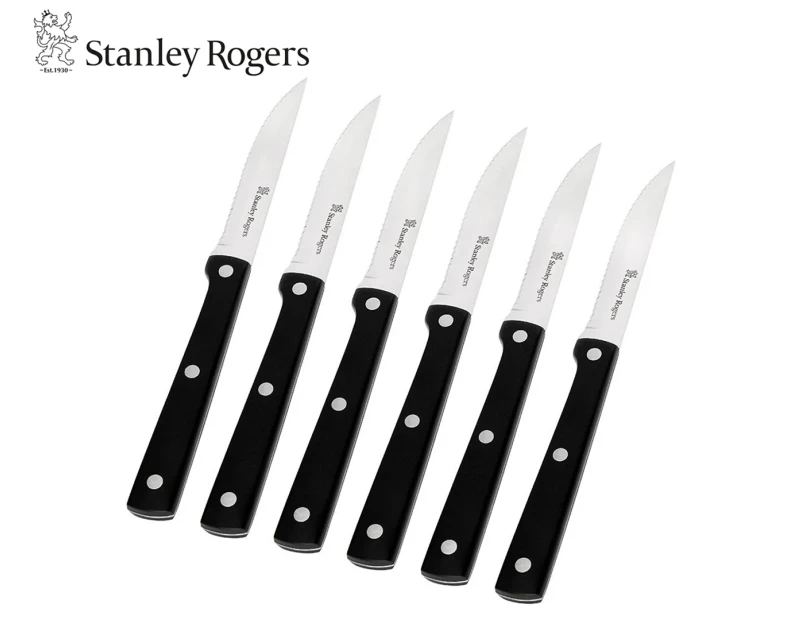 Stanley Rogers 6-Piece Bistro Steak Knife Set