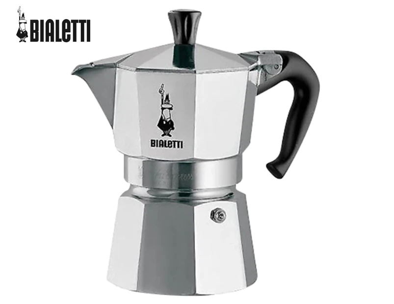Bialetti 2-Cup Moka Express Stovetop Espresso Coffee Maker - Silver