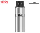 Thermos 710mL Stainless King Vacuum Insulated Drink Bottle - Silver