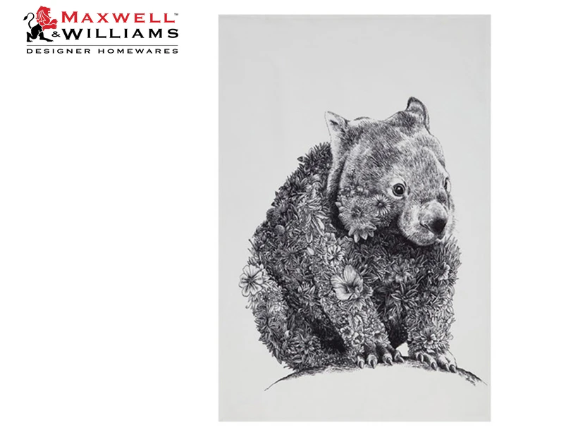 Maxwell & Williams 50x70cm Marini Ferlazzo Tea Towel - Wombat