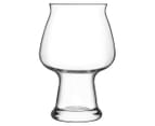 Set of 2 Luigi Bormioli 500mL Birrateque Cider Glasses 2